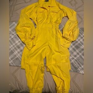 Vibrant Yellow Jumpsuit